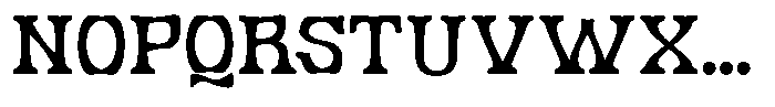 Monizo Regular Font UPPERCASE
