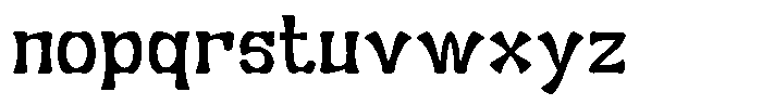 Monizo Regular Font LOWERCASE