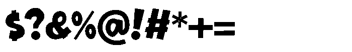 Monkey Dancing Font OTHER CHARS
