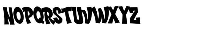 Monkey Graffiti Font UPPERCASE