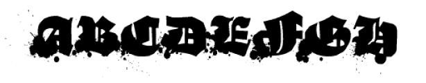 Monkey In The Middle Ages Font UPPERCASE