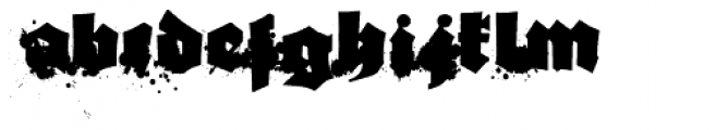 Monkey In The Middle Ages Font LOWERCASE