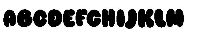 Monkey Jumps Font UPPERCASE