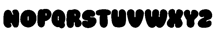 Monkey Jumps Font UPPERCASE