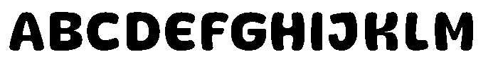 Monkey Rads Bold Font UPPERCASE