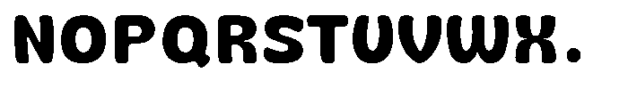 Monkey Rads Bold Font UPPERCASE