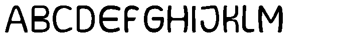 Monkey Rads Extra Light Font UPPERCASE