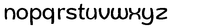 Monkey Rads Light Font LOWERCASE