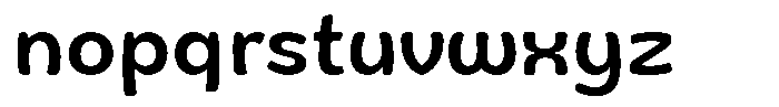 Monkey Rads Medium Font LOWERCASE