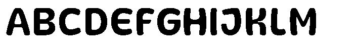 Monkey Rads Semi Bold Font UPPERCASE