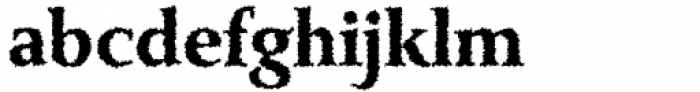 Monkton Aged Bold Font LOWERCASE