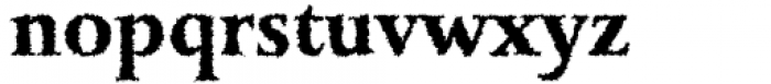 Monkton Aged Bold Font LOWERCASE