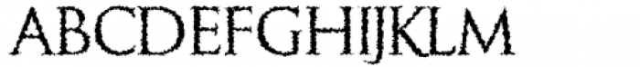 Monkton Aged Regular Font UPPERCASE