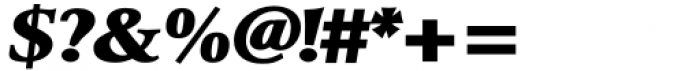 Monkton Black Italic Font OTHER CHARS