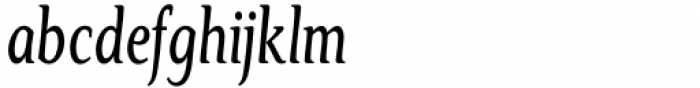 Monkton Book Condensed Italic Font LOWERCASE