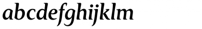 Monkton Medium Italic Font LOWERCASE