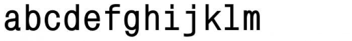 Mono Condensed Bold Font LOWERCASE
