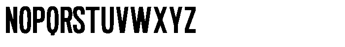 Mono Cremanio Font UPPERCASE