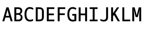Mono Figle  Regular Font UPPERCASE