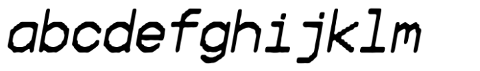 Mono Total Light Italic FONT