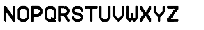 Mono Total Regular Font UPPERCASE