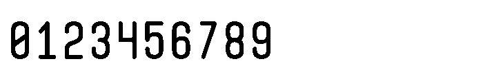 Mono Trea Regular Font OTHER CHARS