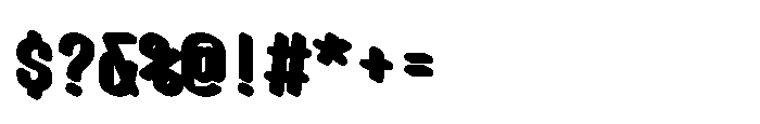 Mono Trea Shadow Regular Font OTHER CHARS