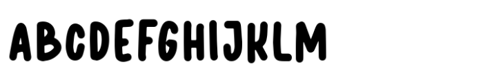 Mono and Friends Regular mi Font UPPERCASE