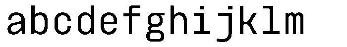 Monoblock Light FONT