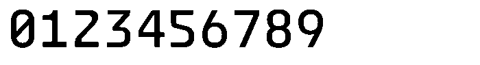 Monoblock Regular Font OTHER CHARS