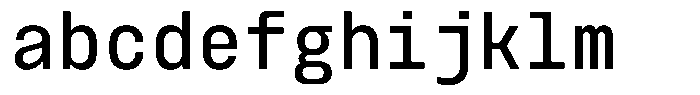 Monoblock Regular FONT