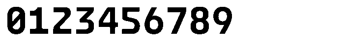 Monoblock Semi Bold Font OTHER CHARS