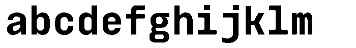 Monoblock Semi Bold FONT
