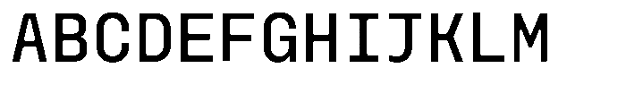 Monoblock Variable Font UPPERCASE