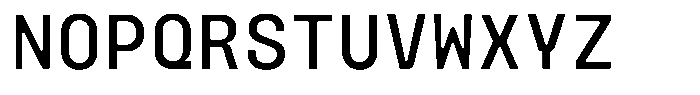 Monoblock Variable Font UPPERCASE