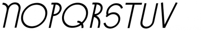 Monocle 86 Italic Font UPPERCASE