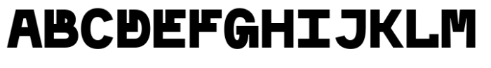 Monofontis Black Font UPPERCASE
