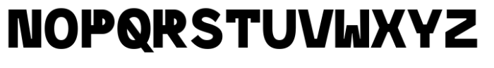 Monofontis Black Font UPPERCASE