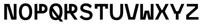 Monofontis Bold Font UPPERCASE
