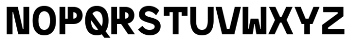 Monofontis Extra Bold Font UPPERCASE
