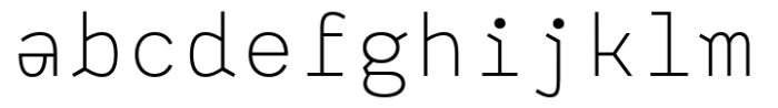 Monofontis Extra Light FONT