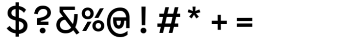 Monofontis Medium Font OTHER CHARS
