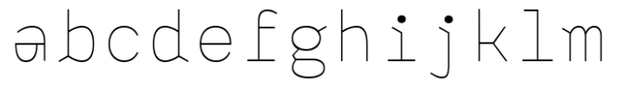 Monofontis Thin FONT