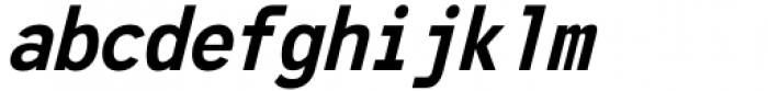 Monofonto Italic Font LOWERCASE