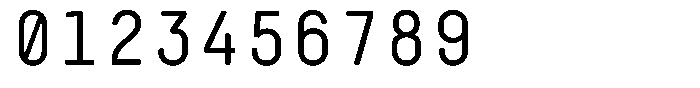 Monofrik Regular Font OTHER CHARS