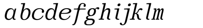 Monogert Italic Simple FONT