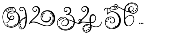 Monogram Challigraphy Dot 06 Font OTHER CHARS