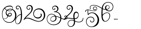 Monogram Challigraphy Regular 01 Font OTHER CHARS