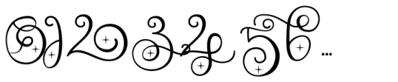 Monogram Challigraphy Star 07 Font OTHER CHARS