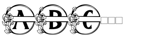 Monogram Lovely Font UPPERCASE
